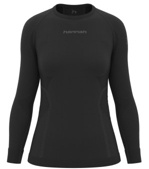 tričko HANNAH ACTIVE TS L/S W anthracite